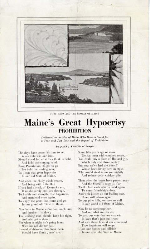 Maine's Great Hypocrisy