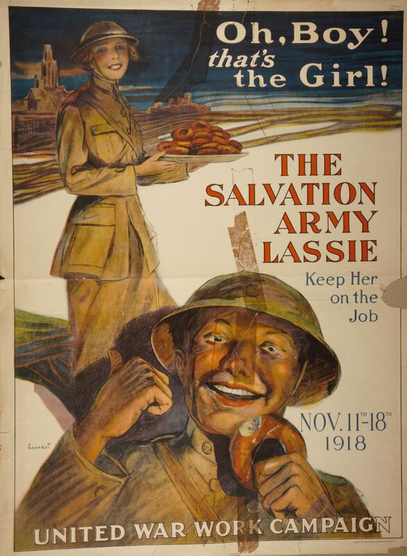 Oh Boy! That's The Girl! --The Salvation Army Lassie -- Keep Her On The Job