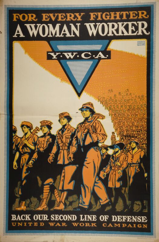 For Every Fighter -- A Woman Worker -- Y.W.C.A.