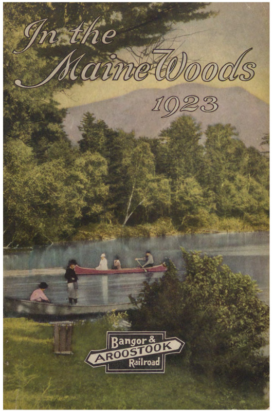 In the Maine Woods, 1923