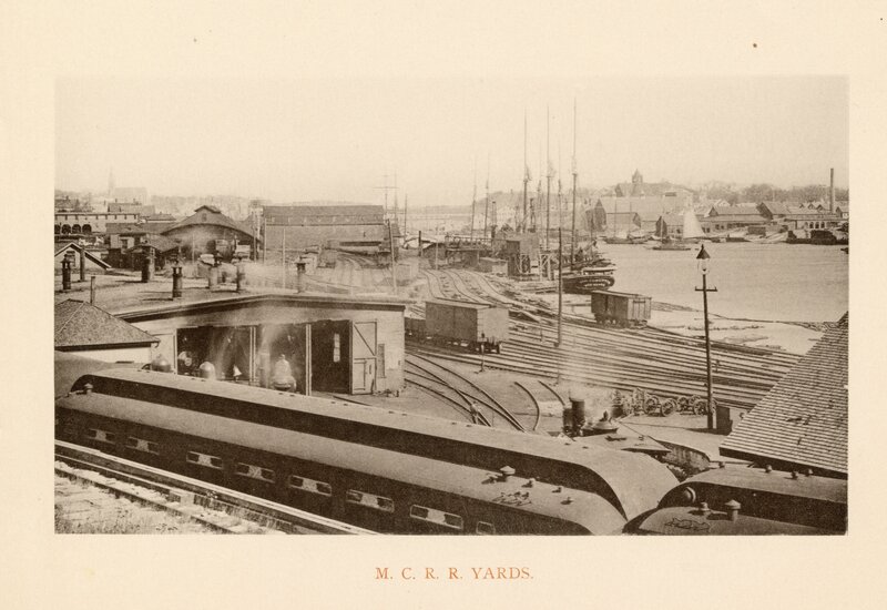 M. C. R. R. Yards, Bangor