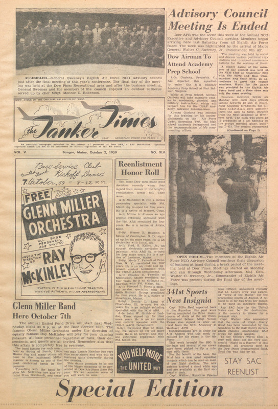 Tanker Times, October 2, 1959