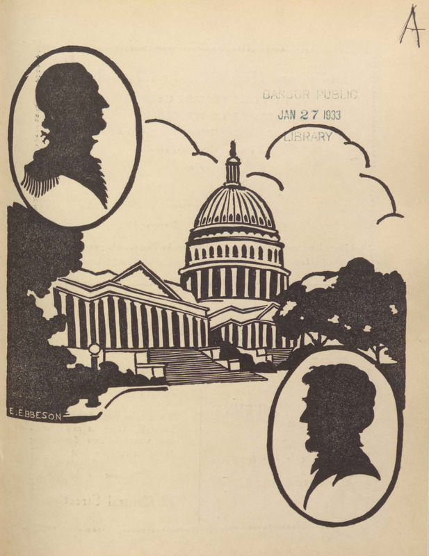 The Oracle, January  1933