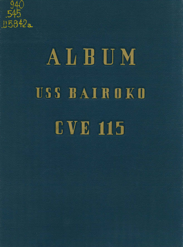 Album USS Bairoko CVE-115