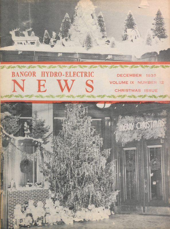 Bangor Hydro-Electric News, December 1939
