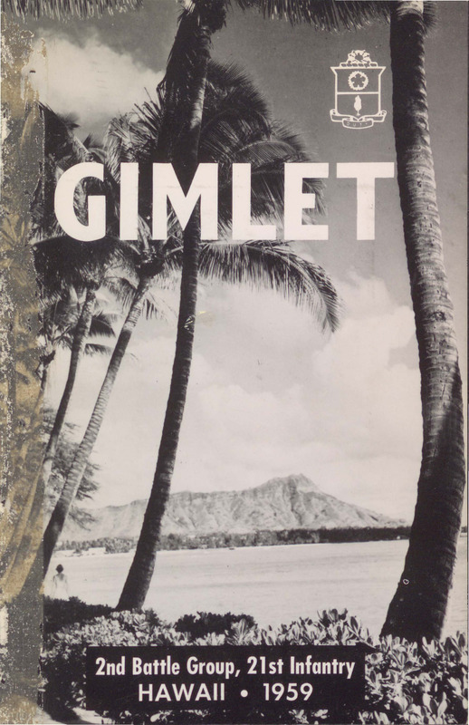 Gimlet: 2nd Battle Group, 21st Infantry, Hawaii, 1959