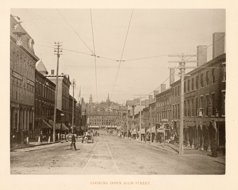 Looking Down Main Street, Bangor