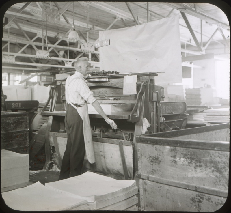 Papermaking. Cutting and Trimming