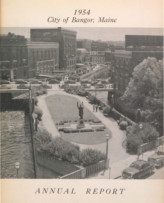 City of Bangor, Maine, Annual Report for 1954