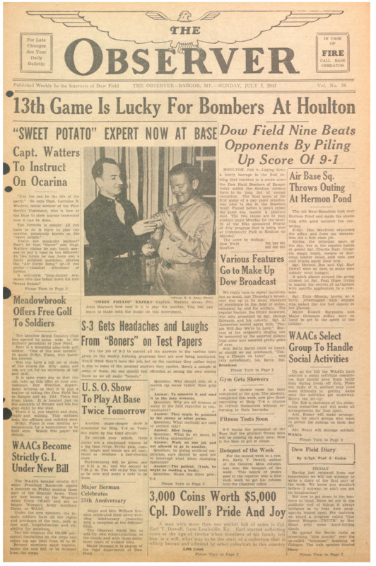 Dow Field Observer, July 5, 1943