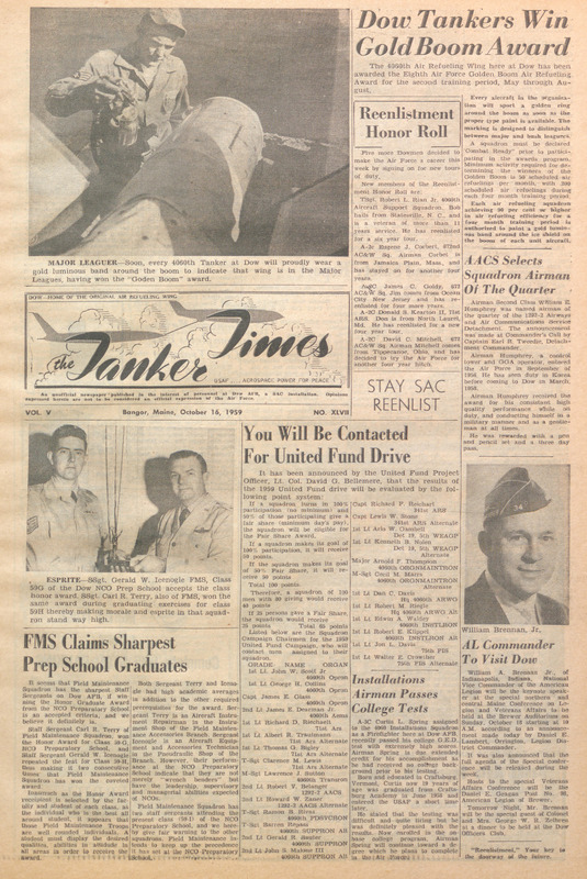 Tanker Times, October 16, 1959